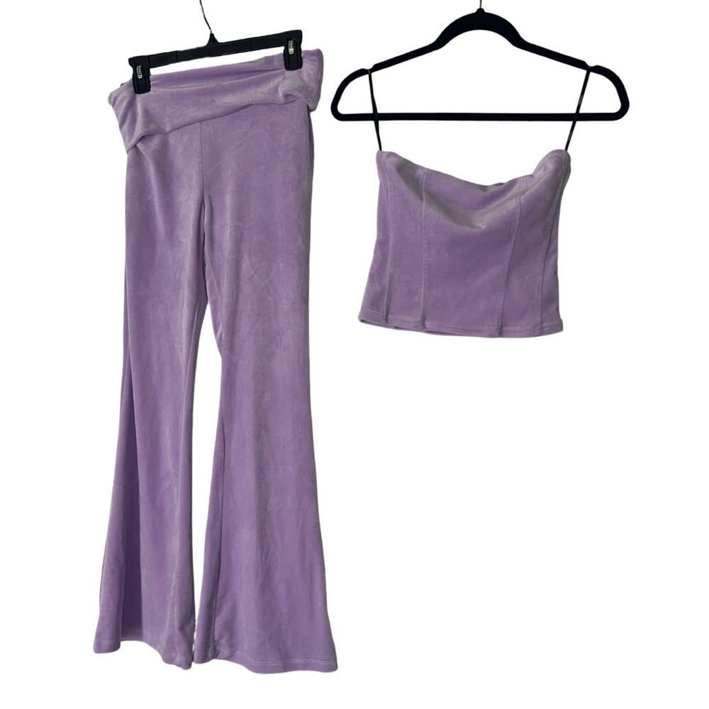 Lavender Women's Pants & Jumpsuit Set